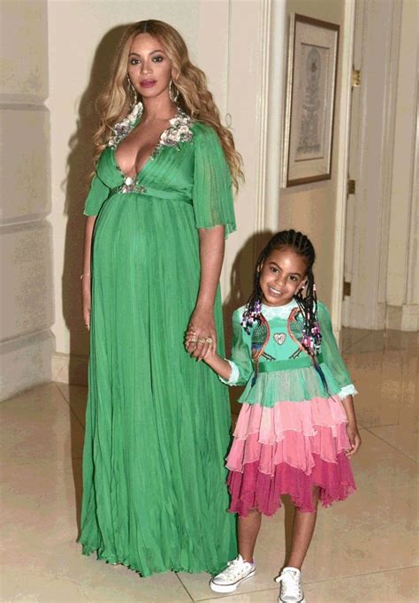 gucci dress blue ivy|Beyonce and Blue Ivy Gucci Dresses Beauty and the .